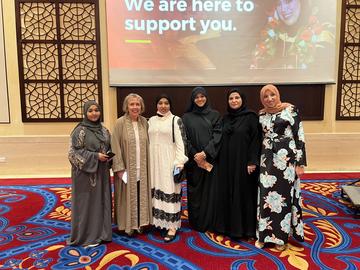 Dr Deborah with alumni