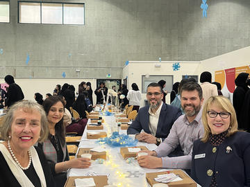 Senior Leadership participating in the event